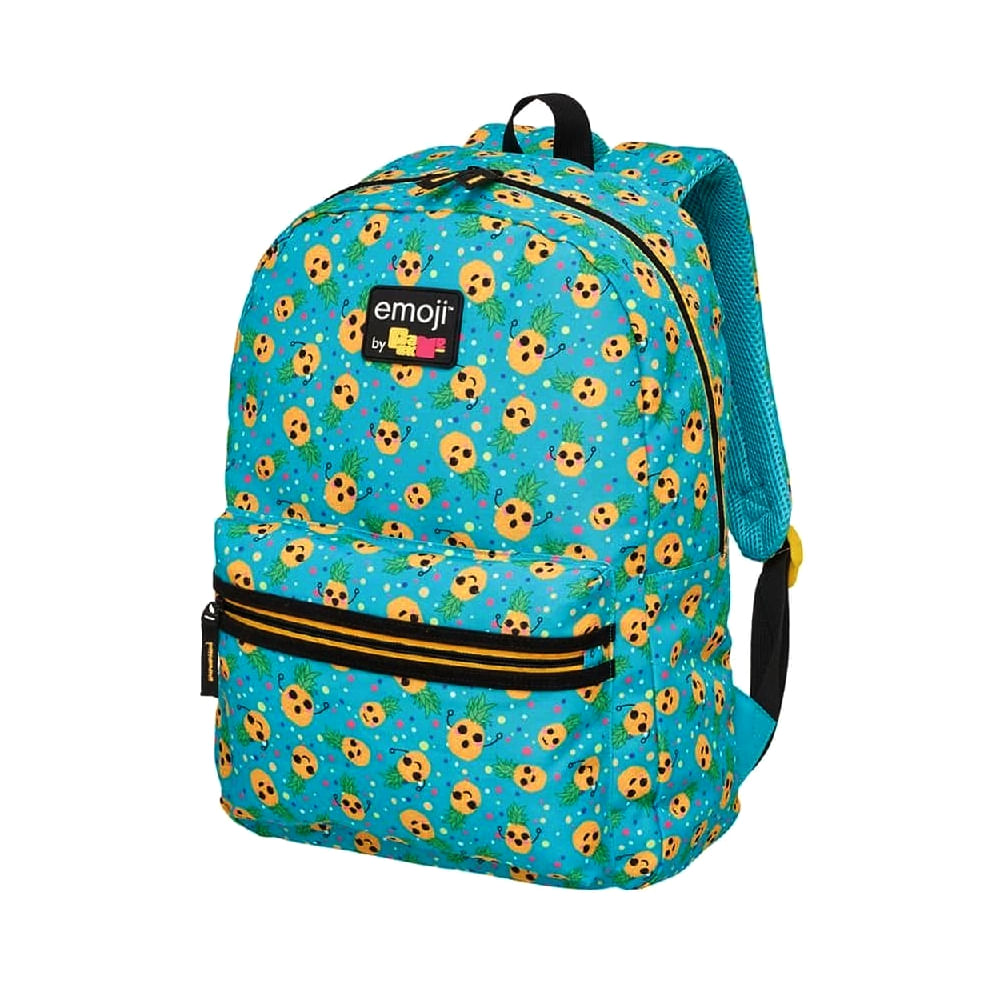 Mochila Pacific Emoji Tropicool Abacaxi Azul