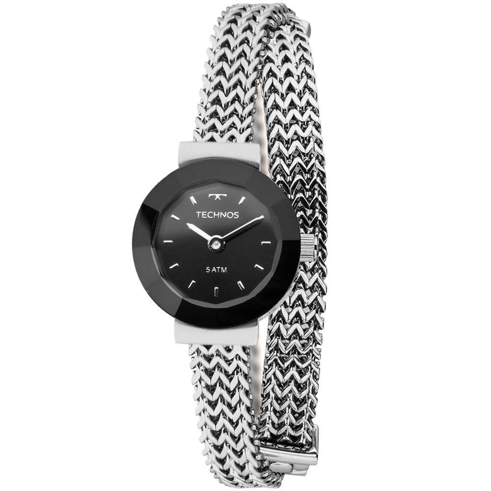 Relógio Technos Feminino Mini Prata 5y20iq-1p 5y20iq-1p