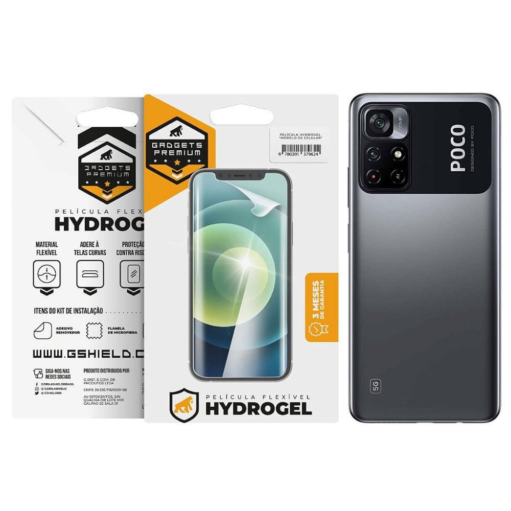 Película para Xiaomi Poco M4 Pro 5G - Traseira Hydrogel HD- Gshield