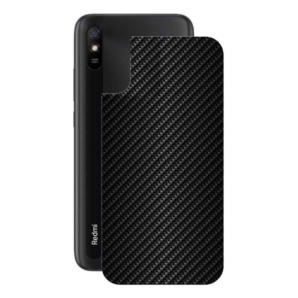 Película para Xiaomi Redmi 9A - Traseira de Fibra de Carbono Preta - Gshield