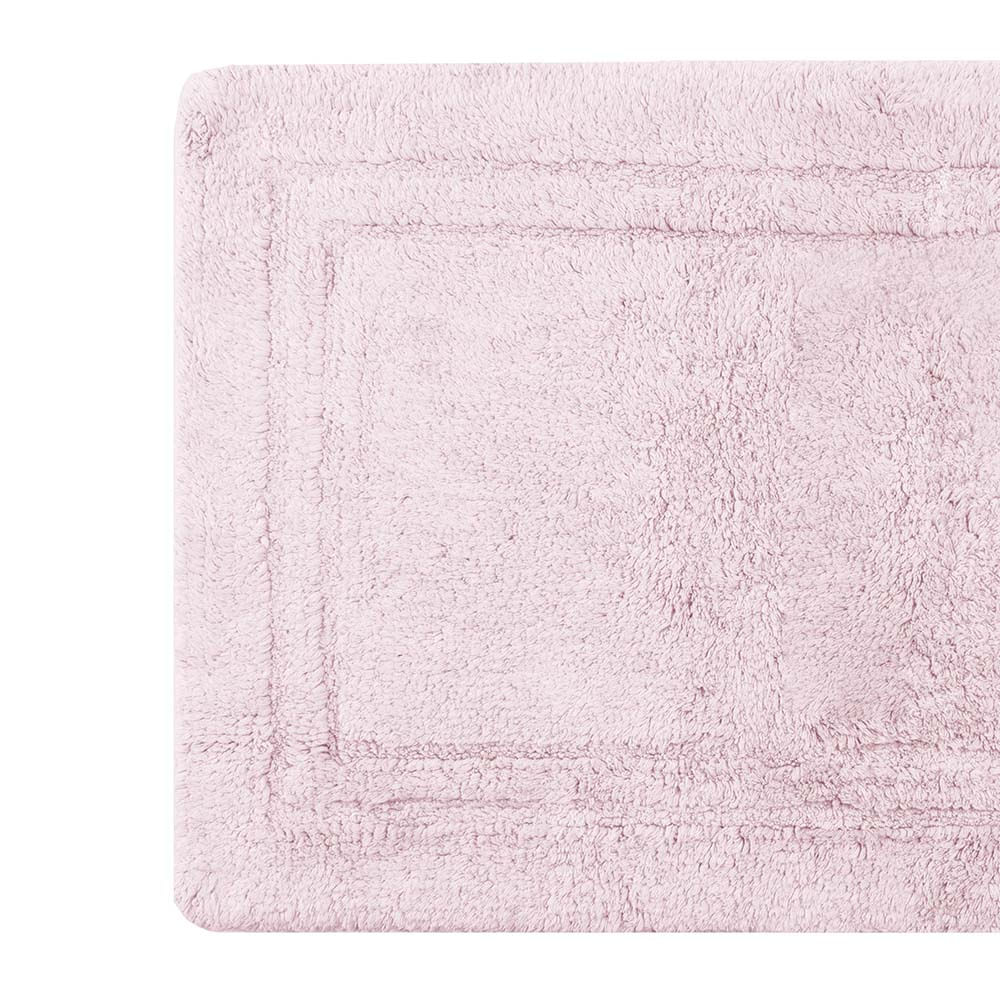 Tapete de Banheiro Bogotá 2000g 50x80cm Rose Naturalle