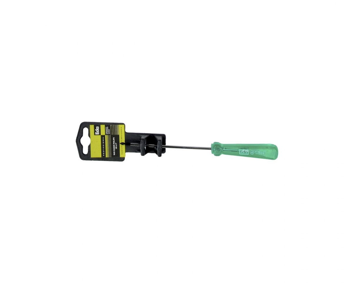 Chave Philips P.Magn Acetato Verde A 1/8"X 4"