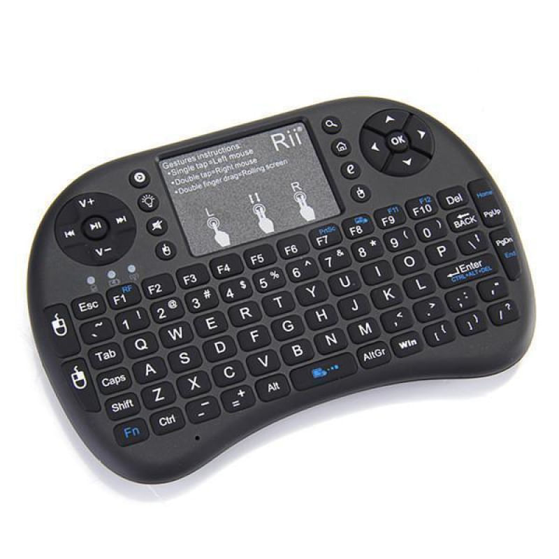 Mini Teclado Wireless Tv Box Pc Android Tv Smart