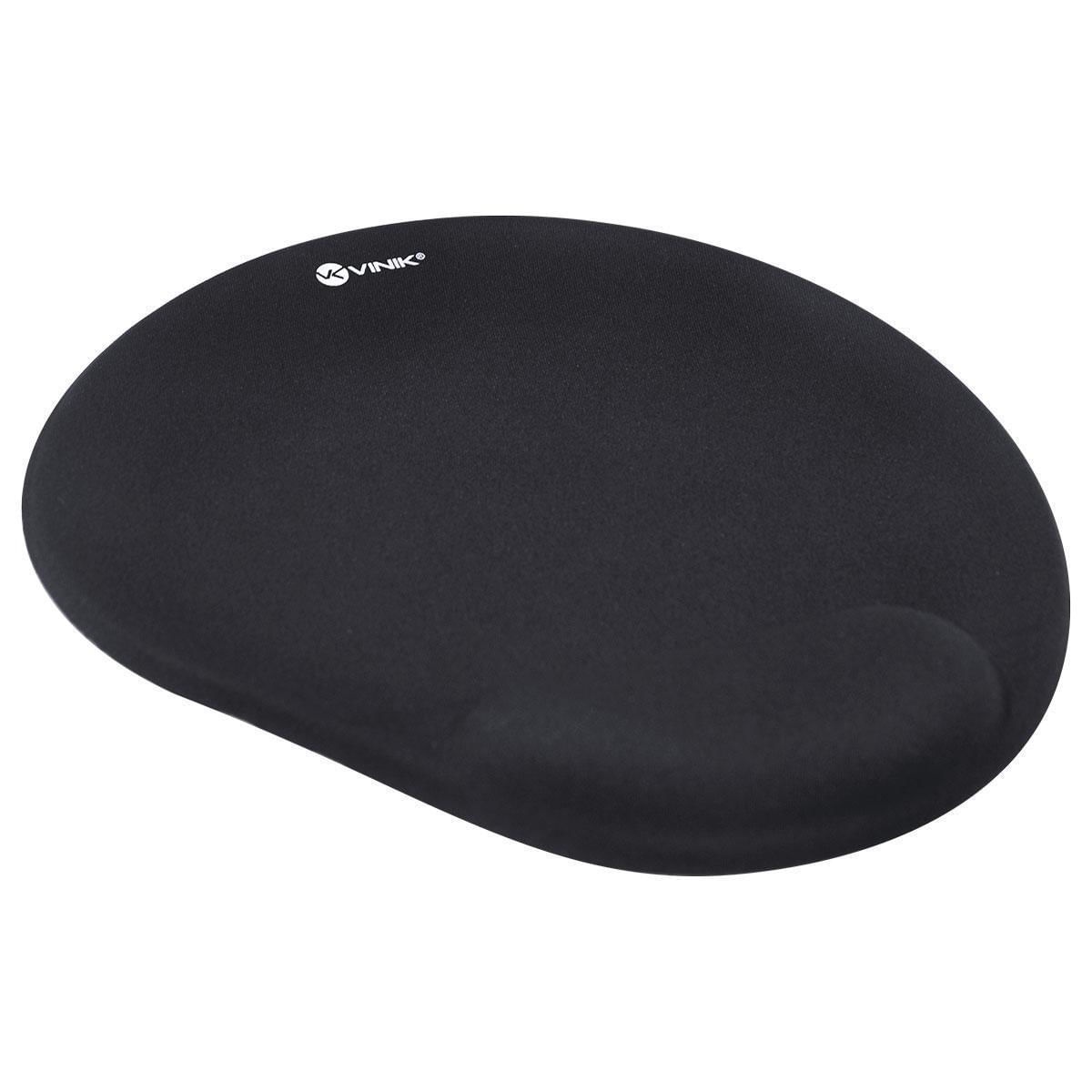 Mouse Pad Com Apoio De Pulso Em Gel Mpg-10P Preto