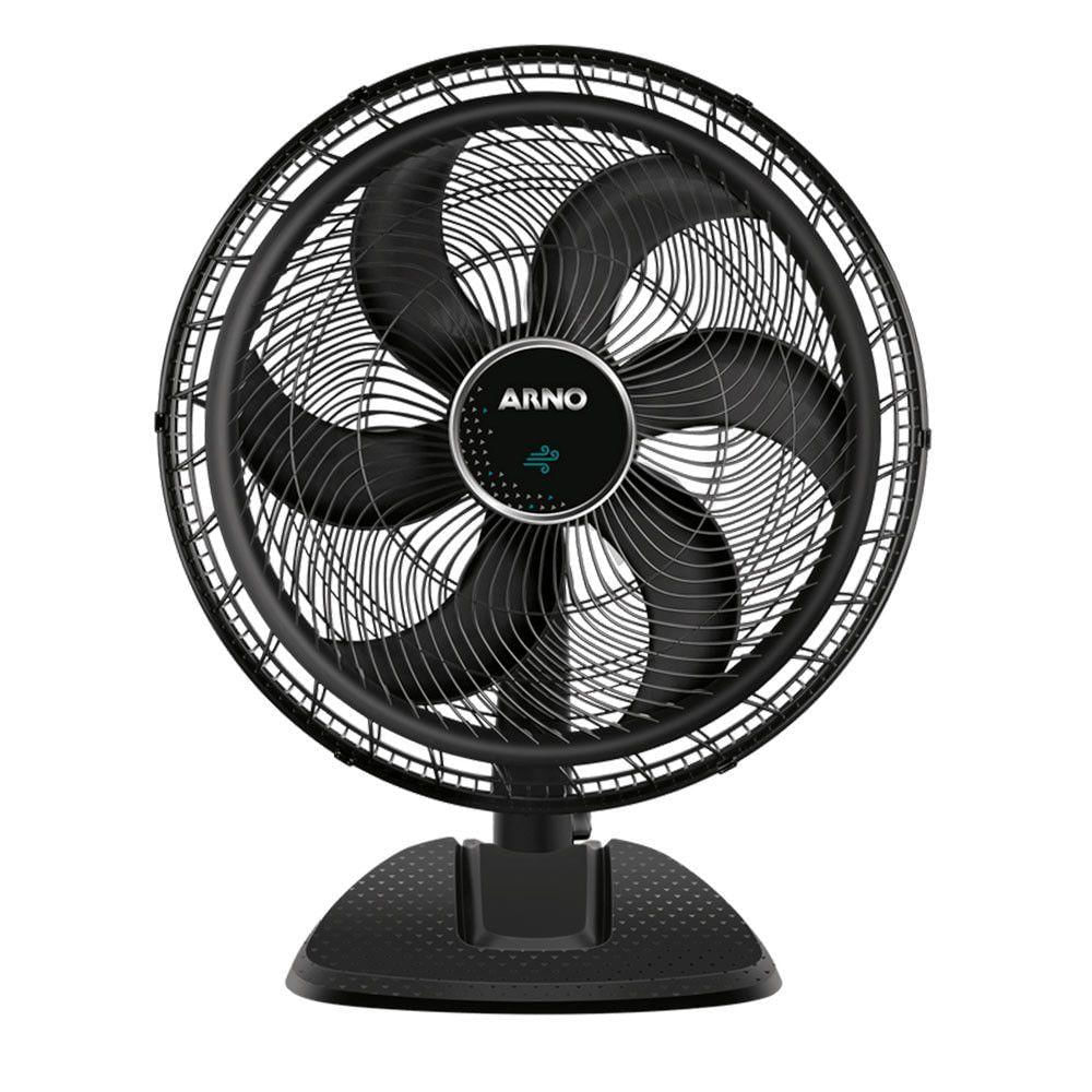 Ventilador De Mesa Ve3470b 50cm Arno Preto 220v
