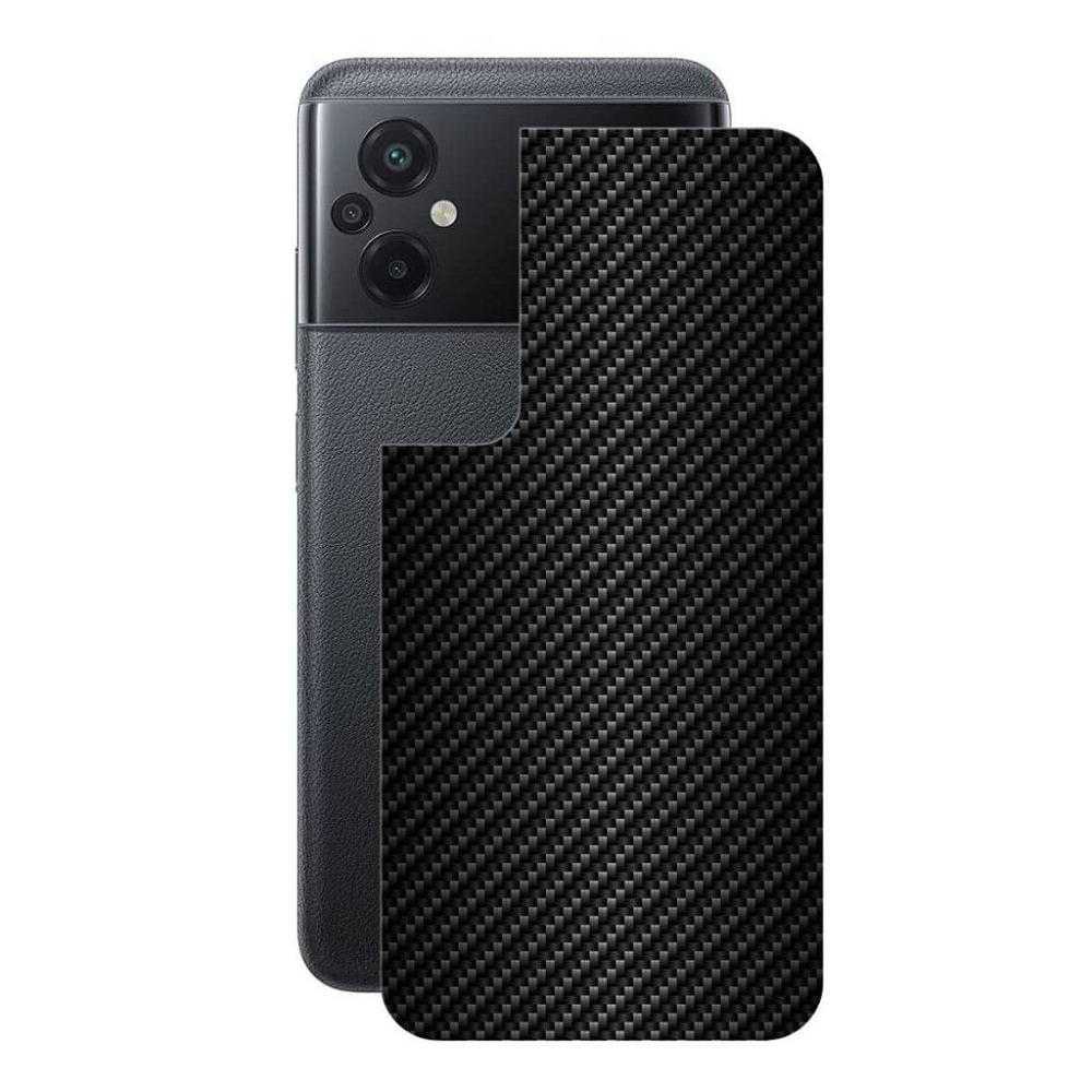 Película para Xiaomi Poco M5 - Traseira de Fibra de Carbono Preta - Gshield