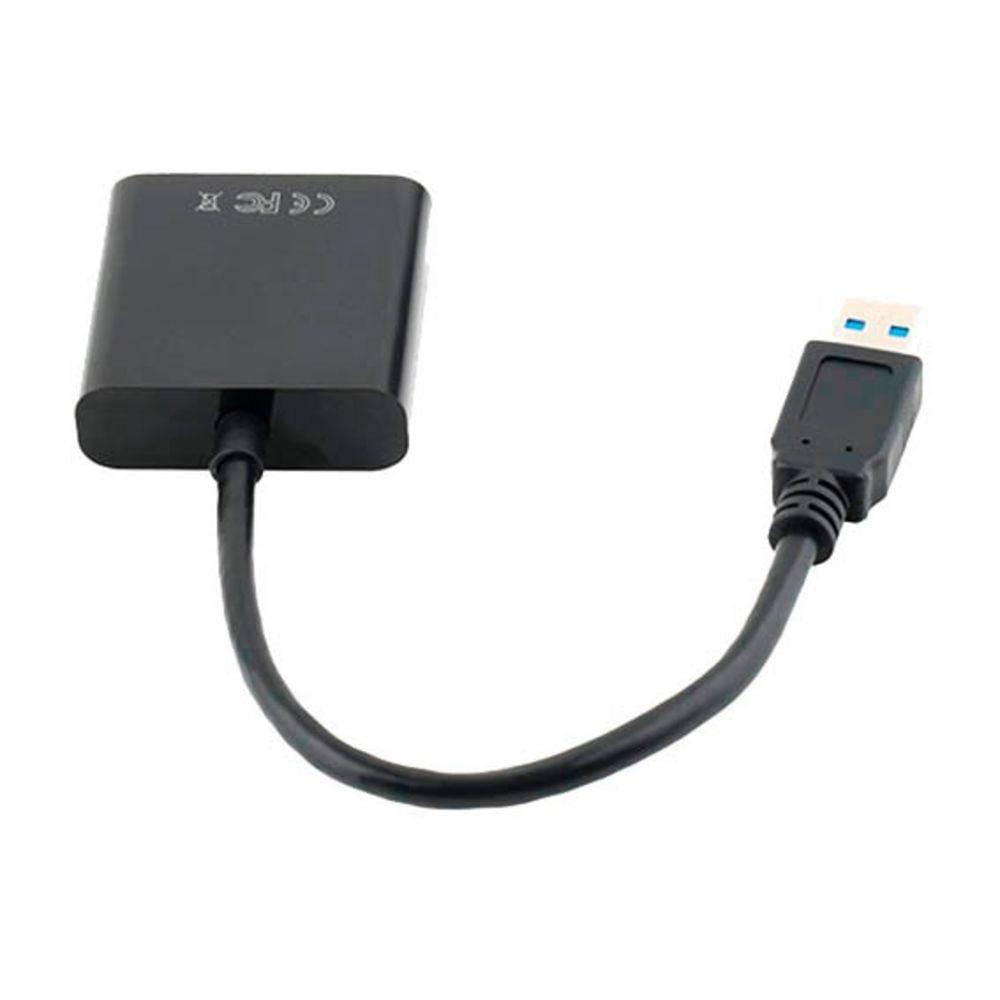 Cabo Adaptador Conversor Usb 3.0 2.0 Para Vga Até 1920X1080 Le biscuit