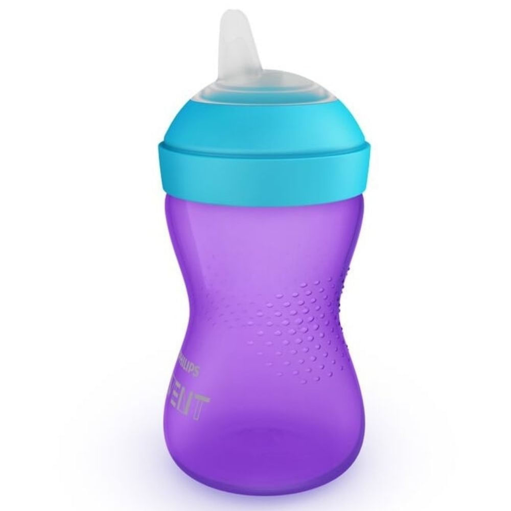 COPO BICO MACIO AZUL E ROXO - 300ML - 9M - PHILIPS AVENT