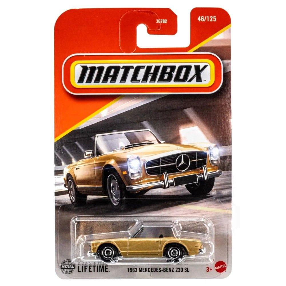 Matchbox Carro Básico 1963 Mercedes-benz 230 SL - Mattel