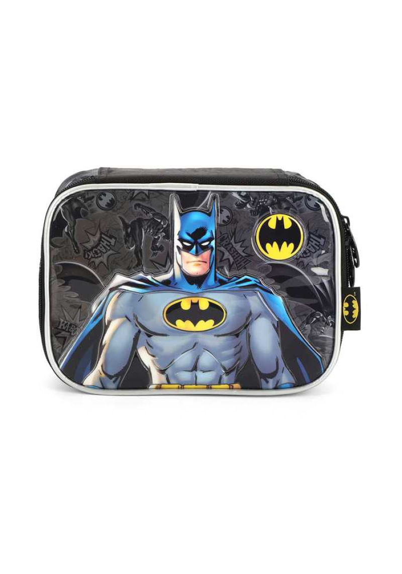 Estojo Escolar Masculino do Batman 100 Pens Luxcel Ref.39274