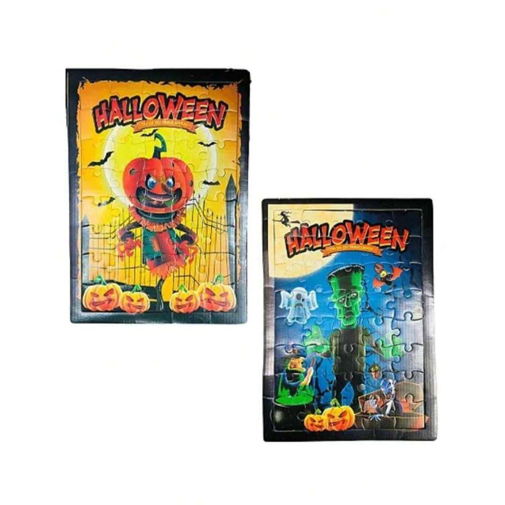 Quebra-cabeça Halloween - 40 Peças - 2 Unidades