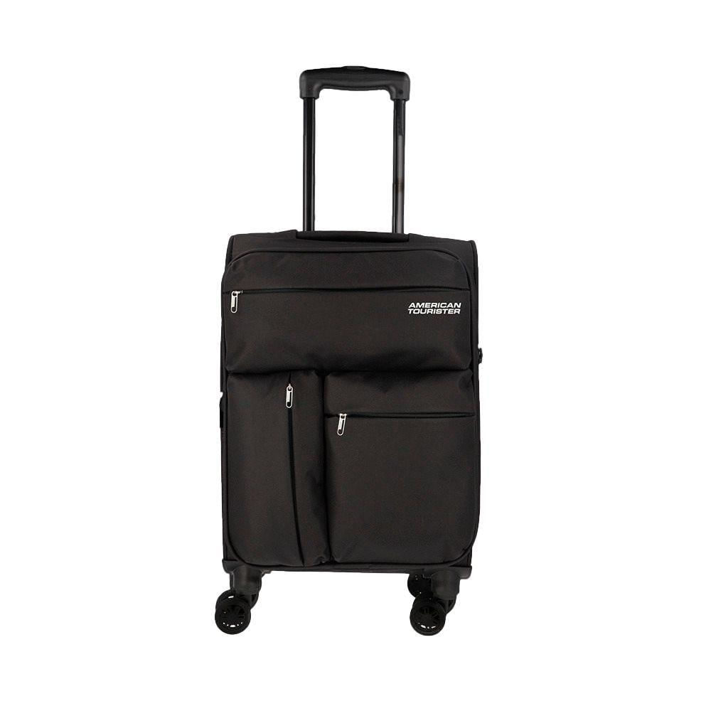 Mala De Bordo American Tourister By Samsonite New Rio Poliéster Expansível Tsa Preta