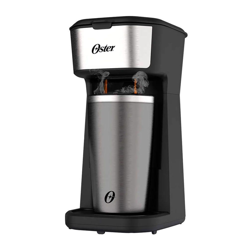 Cafeteira Oster 2Day Inox 2 Em 1 Com Copo Térmico 110V