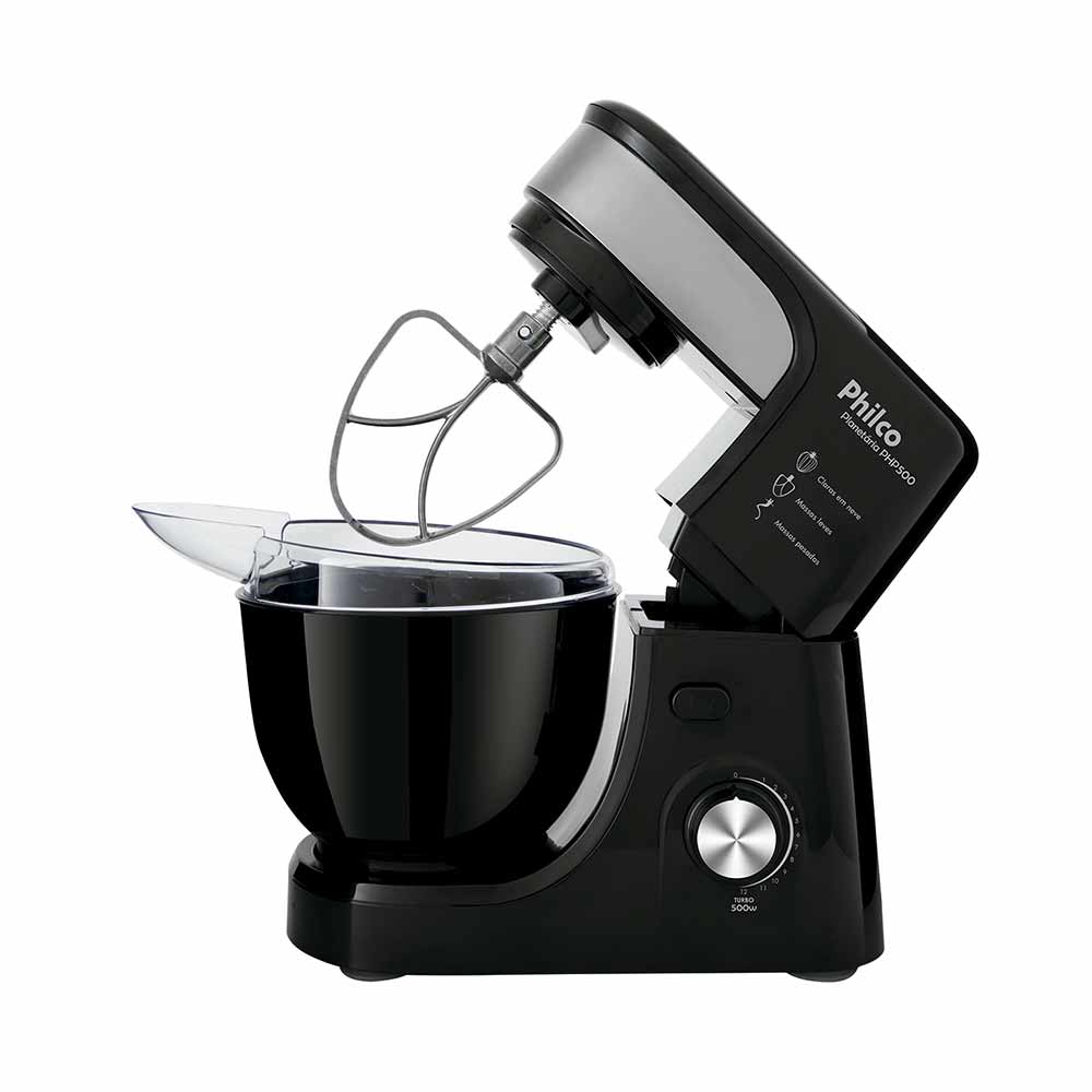 Batedeira Planetária Philco PHP500 Preta - 700W 220V