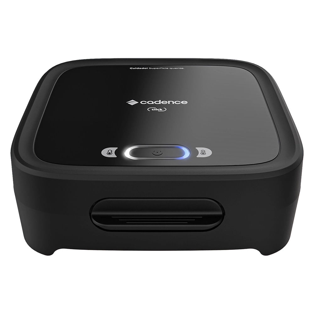 Sanduicheira e Grill Cadence Click SAN400 Preta - 750W 220V