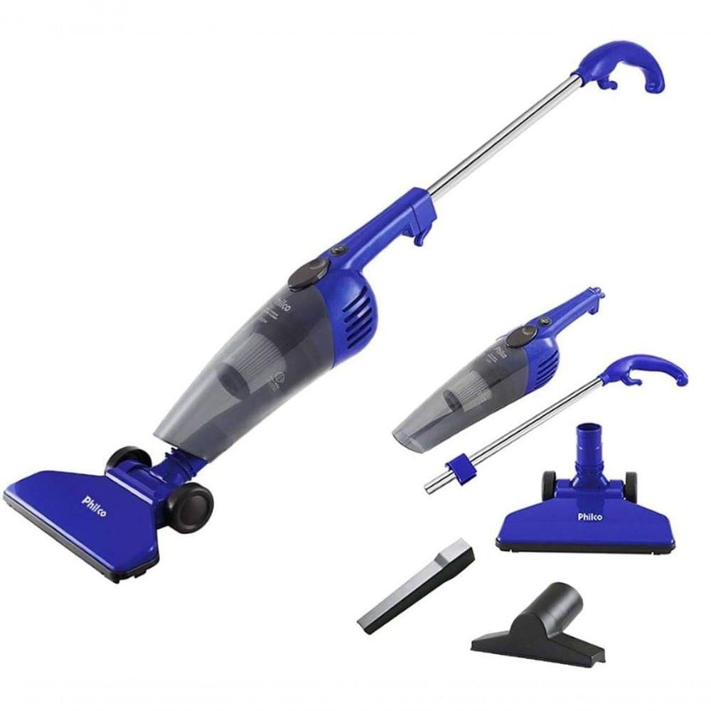 Encontraproduto.com.br - Aspirador Vertical Philco Rapid Turbo PH1100AZ 1L  azul 110V