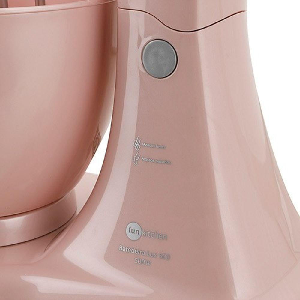 Batedeira Fun Kitchen Pink Colection Ellegance 500w 220V