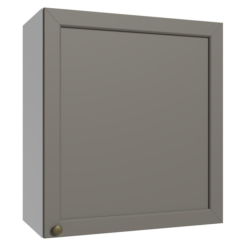 Armário Aéreo 60 cm 1 Porta Branco/Cinza Vik Madesa