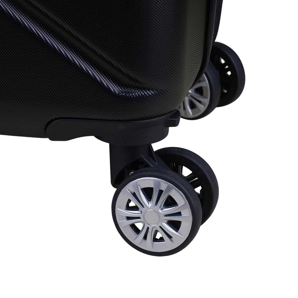 Mala de Viagem Grande Cazza Bolder VIP Preto 20kg