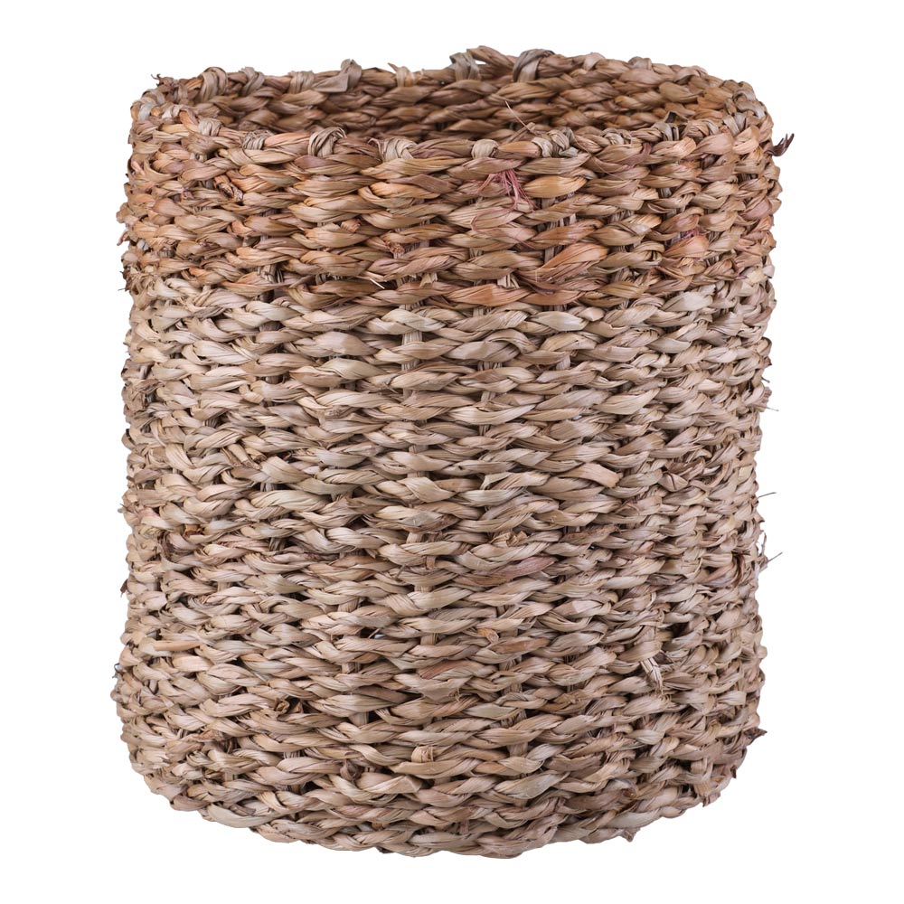 Cesto Decorativo Redondo Cazza Tiki 14x13cm Natural