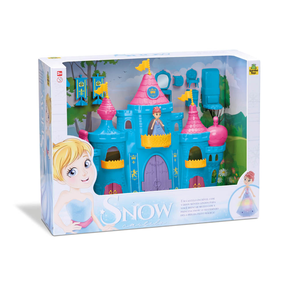 Castelo Princesa Snow Samba Toys