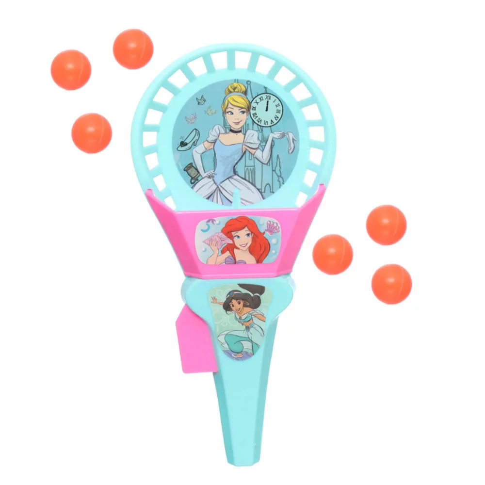Jogo Lança Bolinhas Princesas Etilux