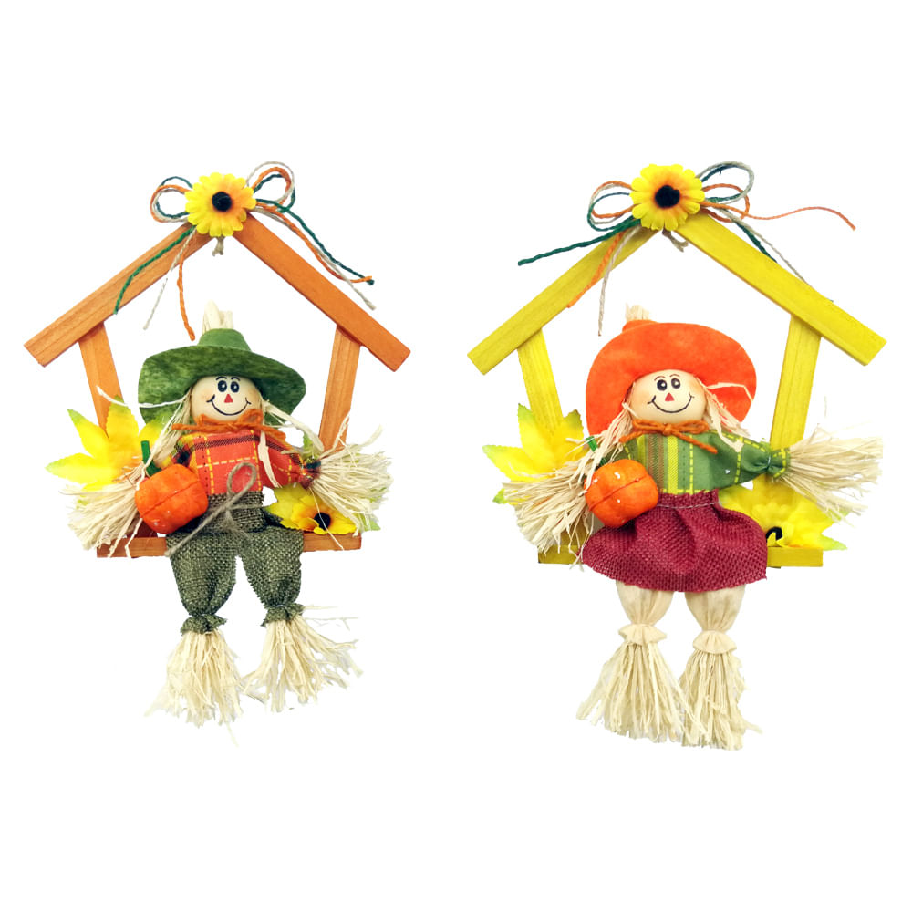 Espantalho Casinha 25x28cm CV245154 Playfun Sortido