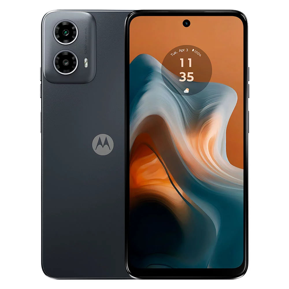 Smartphone Motorola G34 5G 128GB Tela de 6.5" Câmera Dupla 50MP + 2MP Preto