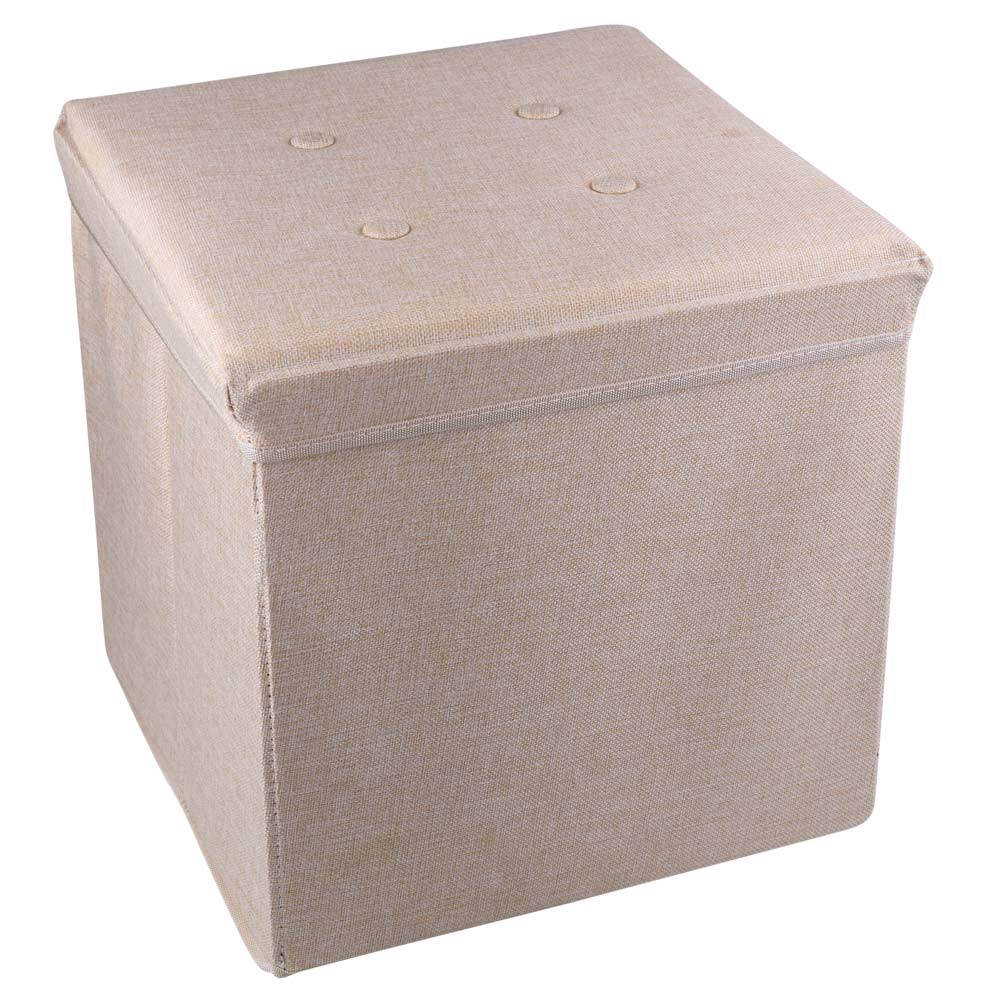 Puff Organizador/Decorativo Cazza Square 38cm - Item Sortido