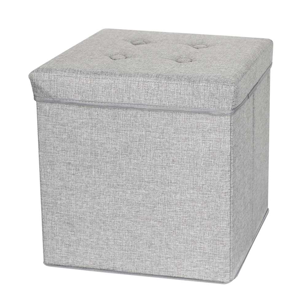 Puff Organizador/Decorativo Cazza Square 38cm - Item Sortido