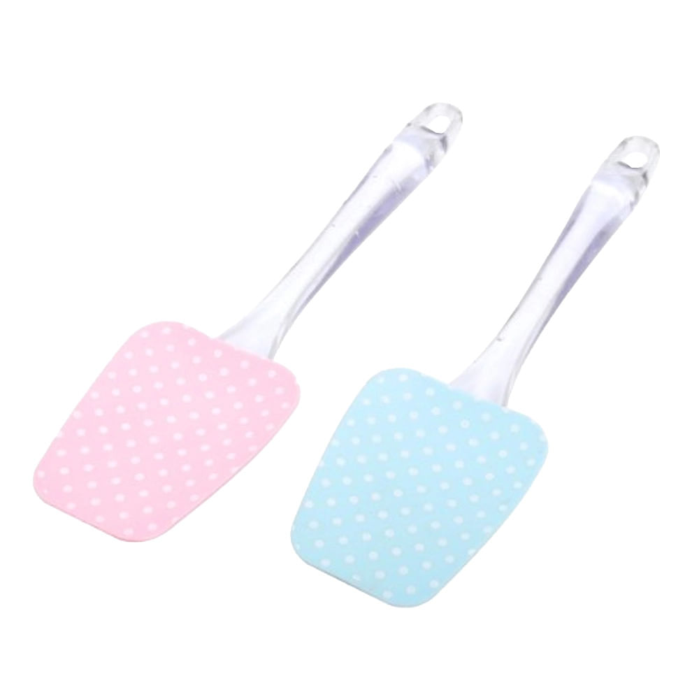 Espátula Colher de Cazza em Silicone e Acrílico - Item Sortido