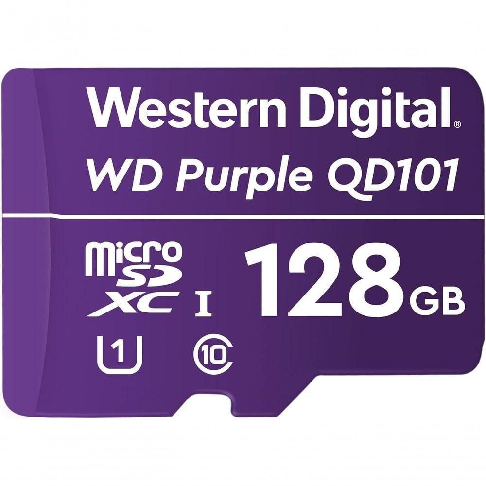 Encontraproduto.com.br - Cartao De Memória Microsd 128gb Wd Purple Sc Ultra Endurance Wdd128g1p0c