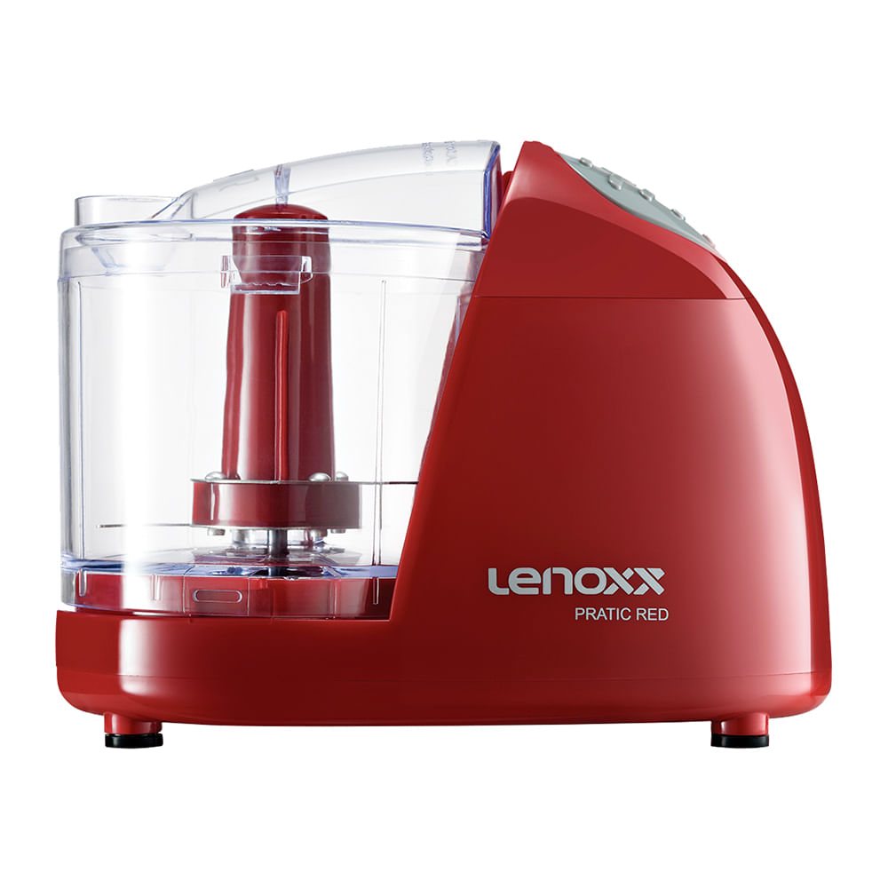Miniprocessador de Alimentos Lenoxx Pratic Red PMP435 2 em 1 - 220V