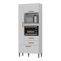 Multiuso Para Forno E Microondas Seul Branco Brilho Atualle Branco Brilho