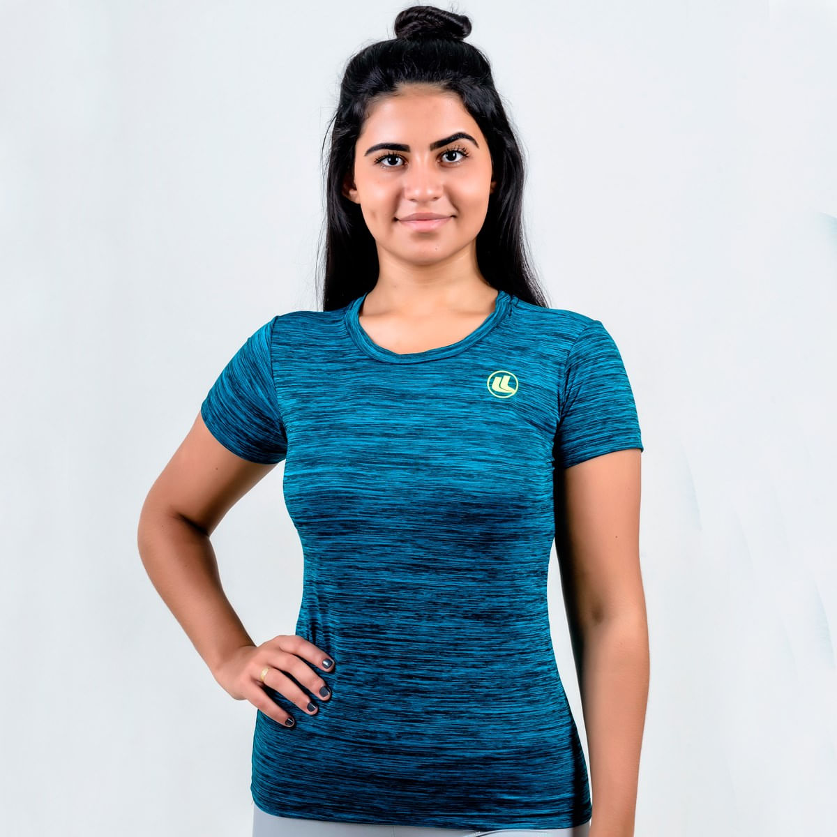 Camisa Esporte Legal Baby Look Rajada Plank Feminina