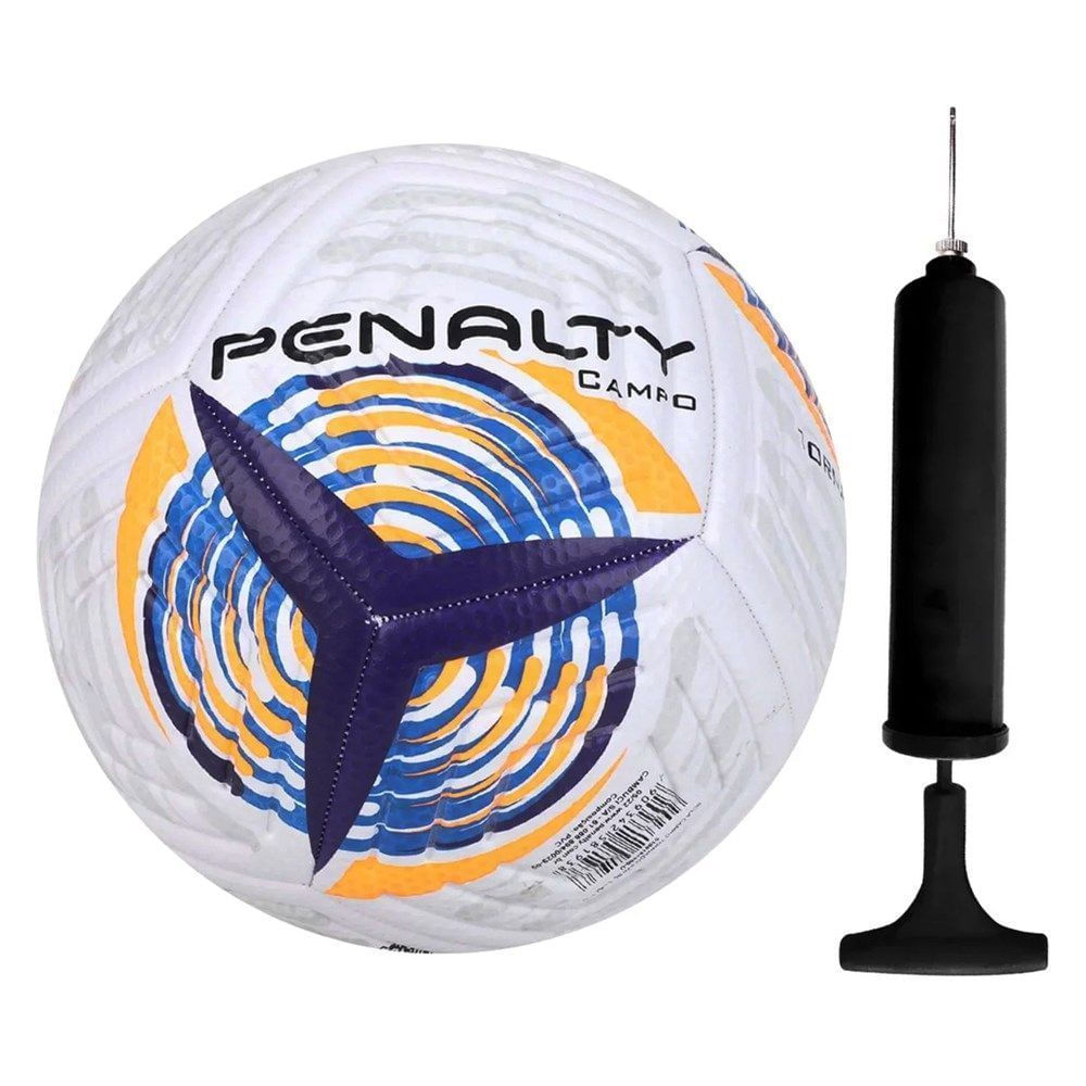 Kit Bola Campo Penalty Tornado XXII + Bomba de Ar