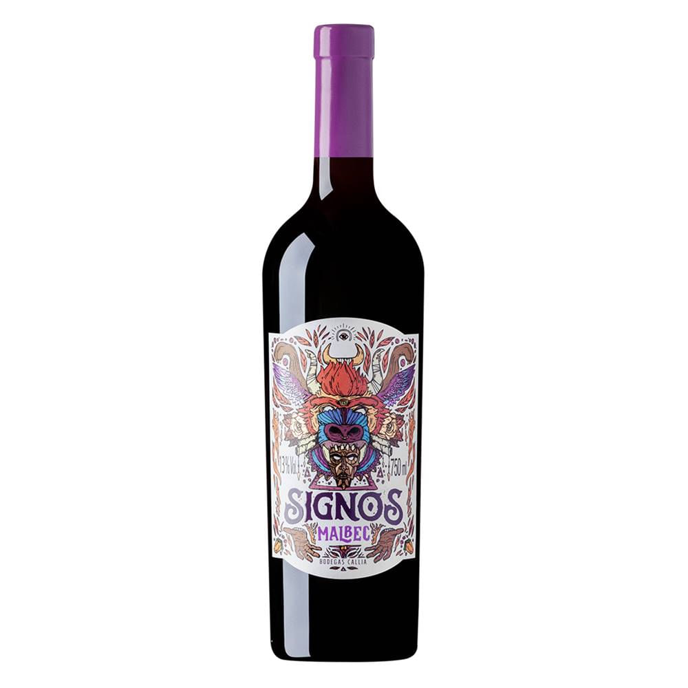 Kit 03 Unidades Vinho Callia Signos Malbec 750ml
