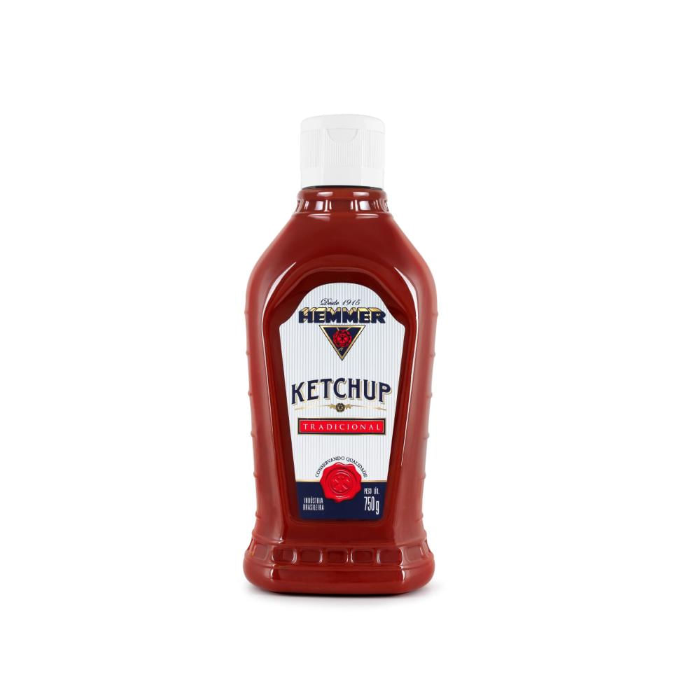 Ketchup Tradicional Hemmer Squeeze 750g