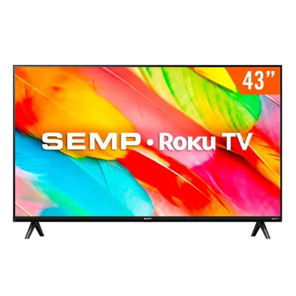 Tv Semp 43 R6610 Led/ Full Hd/roku/wifi Dual/usb/hdmi