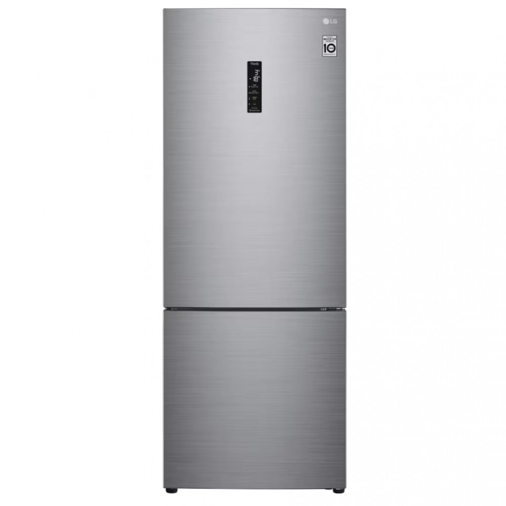 Geladeira LG Frost Free Inverse Conectividade Inteligente Inox Look - 451L