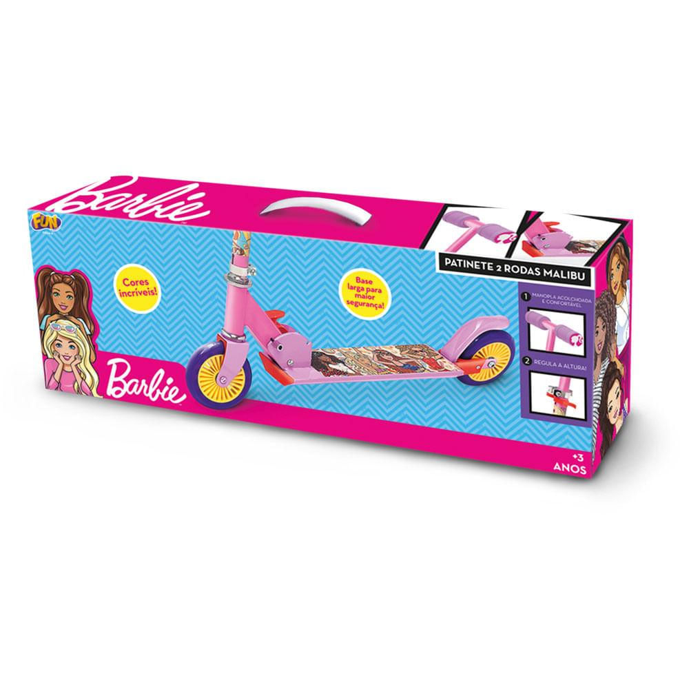 Barbie Patinete 2 Rodas - Fun Divirta-se