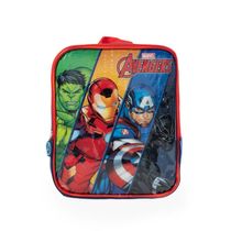 Lancheira Escolar Masculina Vingadores Azul
