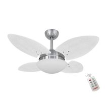 Ventilador Volare Mini P Palmae Branco 220v Controle Remoto