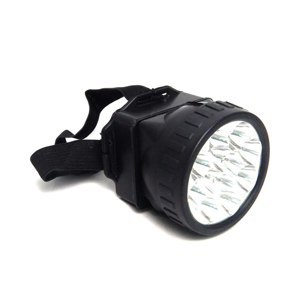 Lanterna De Cabeça Para Camping 12 Leds - Western