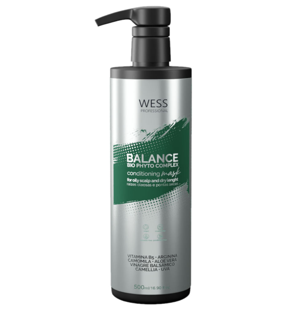 Wess Balance Máscara Condicionadora - 500ml