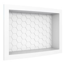 Nicho Em Plástico Injetado 40x27 Ipameri Branco
