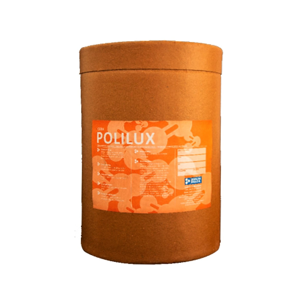 Cera Pastosa Polilux Para Móveis Madeira Laranja Barrica 7Kg