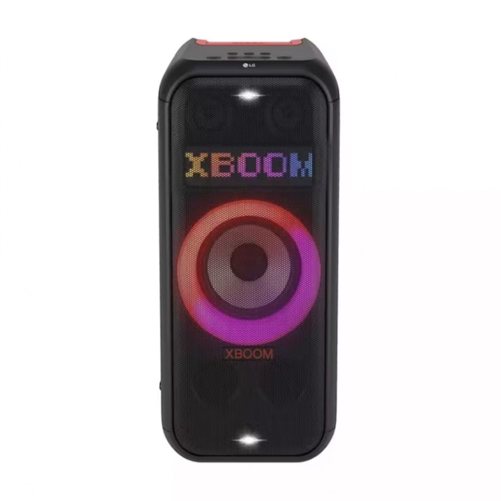 Caixa de Som Portátil LG XBOOM Partybox XL7S com Bluetooth, IPX4, Iluminação Pixel Led, Entrada para Microfone e Violão - 250W