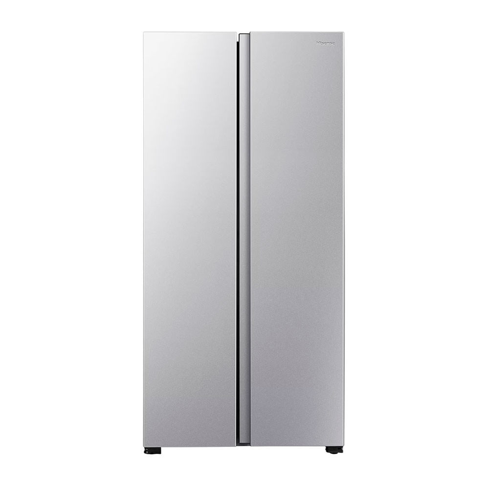 Geladeira 428L Hisense RS3P428 Side by Side Inverter Frost Free Portas Planas Puxador Embutido