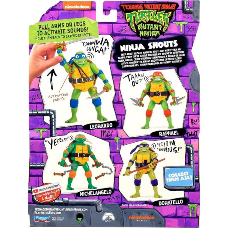 Boneco Deluxe Donatello Tartarugas Ninja - Sunny 3671